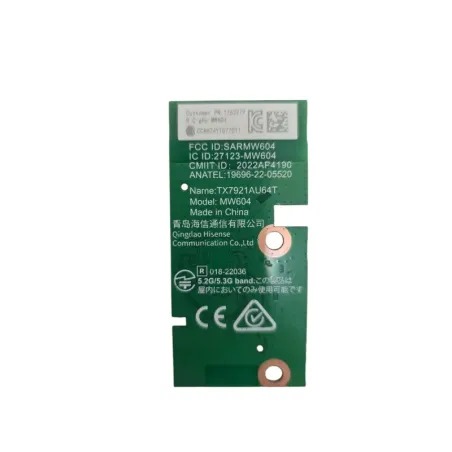 Modulo Adaptador wifi Hisense 65U8NQ -TX7921AU64T