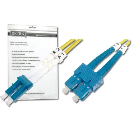 DIGITUS DK-292SCA3LC-01, Cable De Fibra Óptica OS2