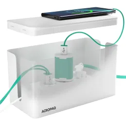 ACROPAQ Caja Cables - Pequeña (23,5 x 12 x 11,5 cm