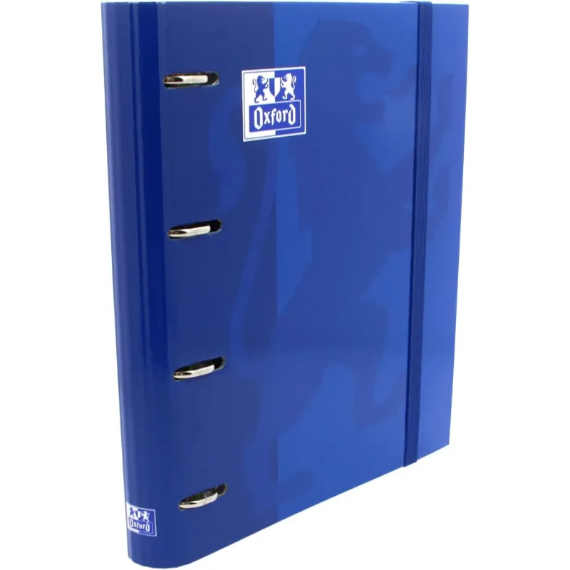Oxford Archivador 4 anillas con recambio y goma