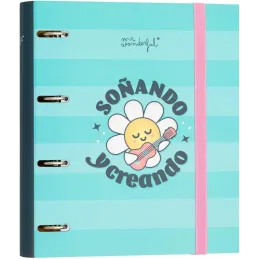 Mr. Wonderful - Carpeta con anillas y folios.