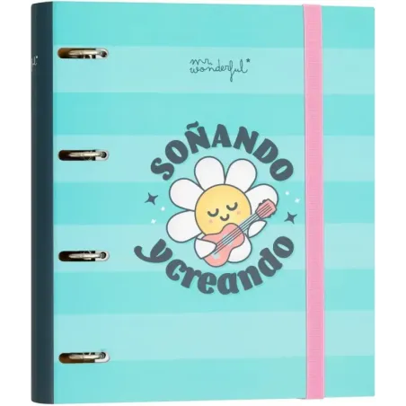 Mr. Wonderful - Carpeta con anillas y folios.