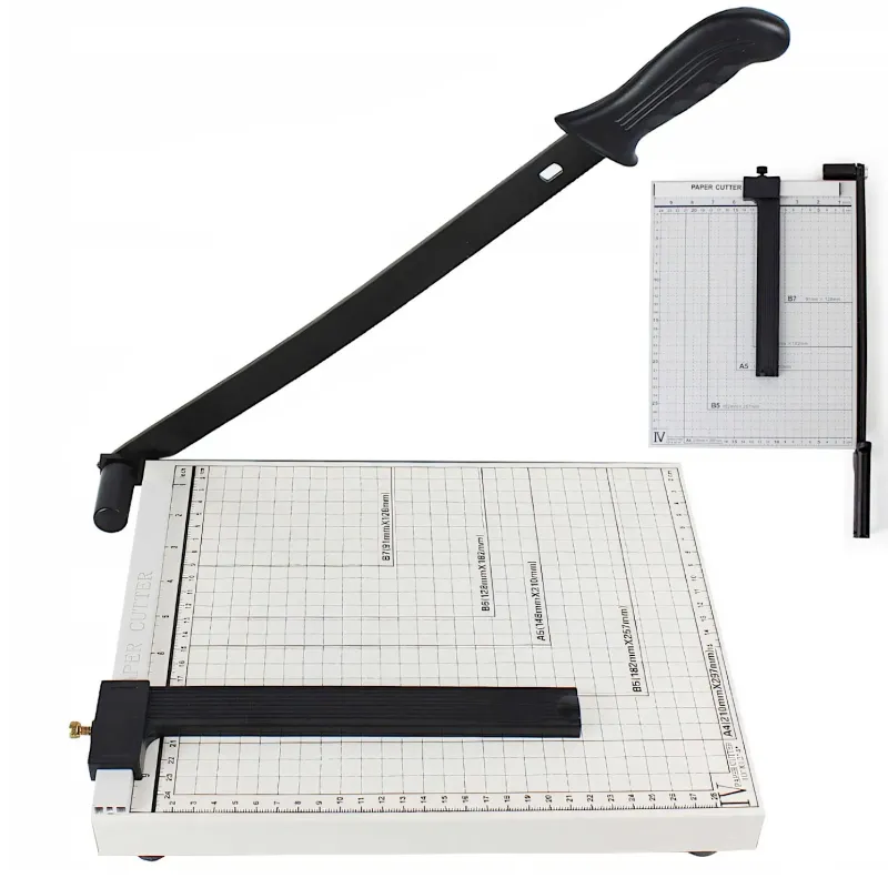Máquina de corte de papel de guillotina 32 x 25 cm