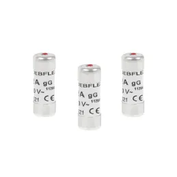 Debflex Lote De 3 Fusibles ceramicos 8,5x23 10 A