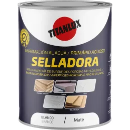 Titanlux Selladora al Agua Blanco Mate 750ml