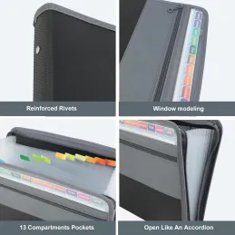 Funda extensible para documentos A4 - Clasificador