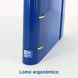 Oxford Archivador 4 anillas con recambio y goma