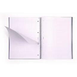 MILAN® Cuaderno A4 con tapa dura, cuadrícula 5x5mm