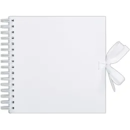Papermania Álbum de recortes, blanco, 30,5 x 30,5