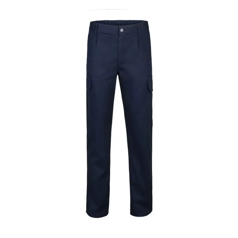 Pantalon trabajo 100% aLGodon color azul Talla 60