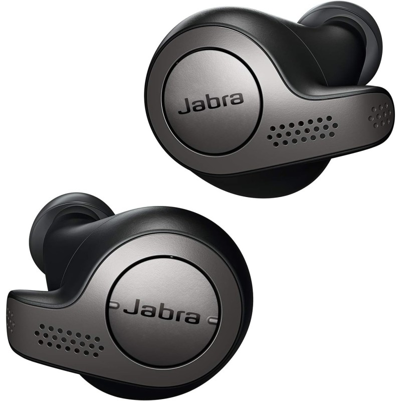 Jabra Elite 65t, Auriculares Bluetooth con Cancelación Pasiva del Ruido.