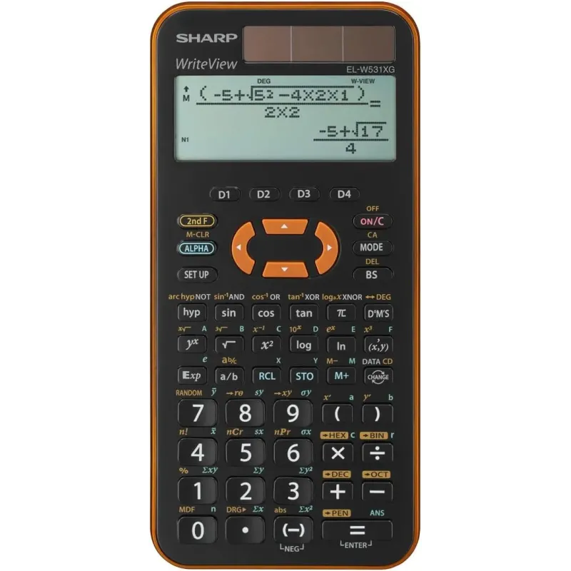 Sharp EL-W531XGYR - Calculadora
