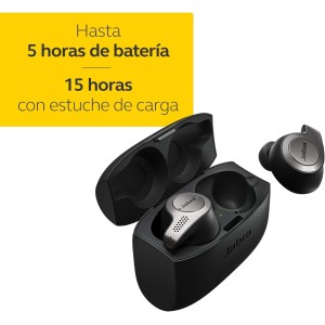 Jabra Elite 65t, Auriculares Bluetooth con Cancelación Pasiva del Ruido