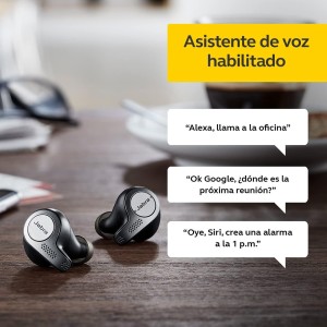 Jabra Elite 65t, Auriculares Bluetooth con Cancelación Pasiva del Ruido
