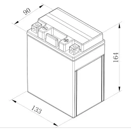 Bosch FA105 - Batería para Motocicletas AGM 12V 21