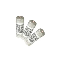 Debflex Lote De 3 Fusibles ceramicos 8,5x23 10 A