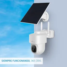 NIVIAN Cámara WiFi Exterior 2.5K Super HD con Bate