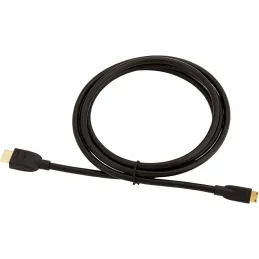Amazon Basics - Cable Mini HDMI de Alta Velocidad a HDMI , 1.8 m, Color Negro