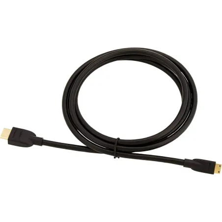 Amazon Basics - Cable Mini HDMI de Alta Velocidad a HDMI , 1.8 m, Color Negro