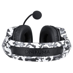 ONIKUMA K8 RGB Blanco Camuflaje - Auriculares Gaming