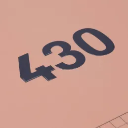 MILAN® Cuaderno A4 con tapa dura, papel cuadriculado