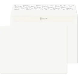 50 Sobres  con solapa autoadhesiva, 120 g/m², color blanco, tamaño C5, 162 x 229 mm