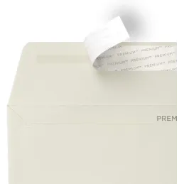 50 Sobres  con solapa autoadhesiva, 120 g/m², color blanco, tamaño C5, 162 x 229 mm