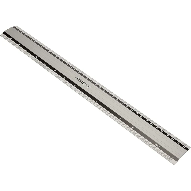 Westcott E-10192 00 - Regla de aluminio, 40 cm