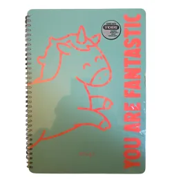 Mr. Wonderful Cuaderno a5 , cuadriculado Unicornio