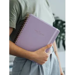 Kokonote Agenda 2024 semana vista Lilac Sunset