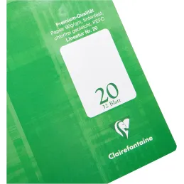 Cuaderno (A4, en blanco, 32 hojas)