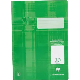 Cuaderno (A4, en blanco, 32 hojas)