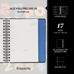 Agenda escolar 2023/2024 Kokonote
