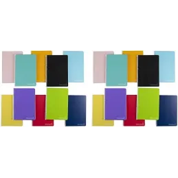 2 Cuadernos espiral cuarto witty tapa dura  75gr v