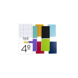 2 Cuadernos espiral cuarto witty tapa dura  75gr v