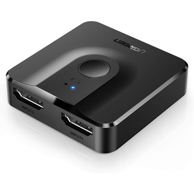 UGREEN Switch HDMI 4K 60Hz 2 Entradas 1 Salida Switch HDMI Bidireccional 1 Entrada 2 Salidas.