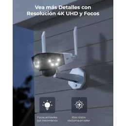 Reolink 4K 8MP Camara Vigilancia WiFi Exterior con