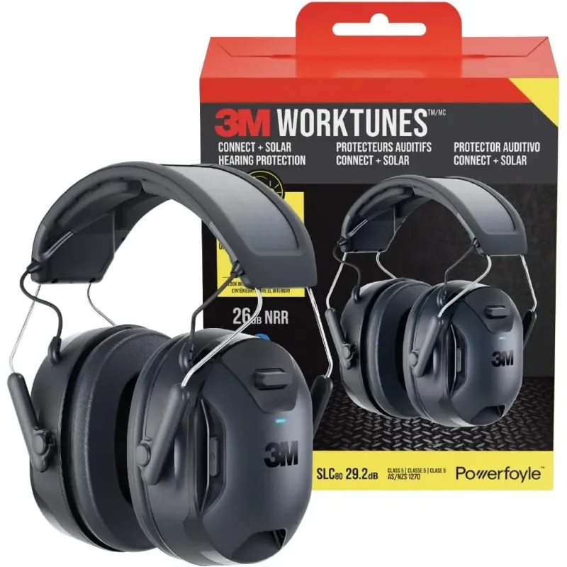 3M WorkTunes Connect & Protector auditivo Solar
