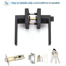 Palanca de Puerta Resistente Cerradura de Puerta Manijas de Puerta