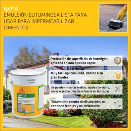 SIKA - Emulsión butuminosa para impermeabilización