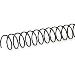 Espiral Metálica para encuadernar, paso 5:1, 8 mm,