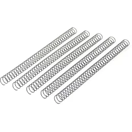 Espiral Metálica para encuadernar, paso 5:1, 8 mm,
