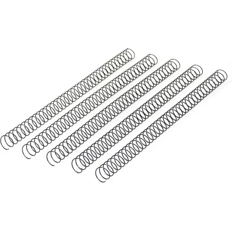 Espiral Metálica para encuadernar, paso 5:1, 8 mm,