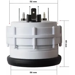 Simoni Racing - Tacómetro TM/B, indicador 0-8000 r
