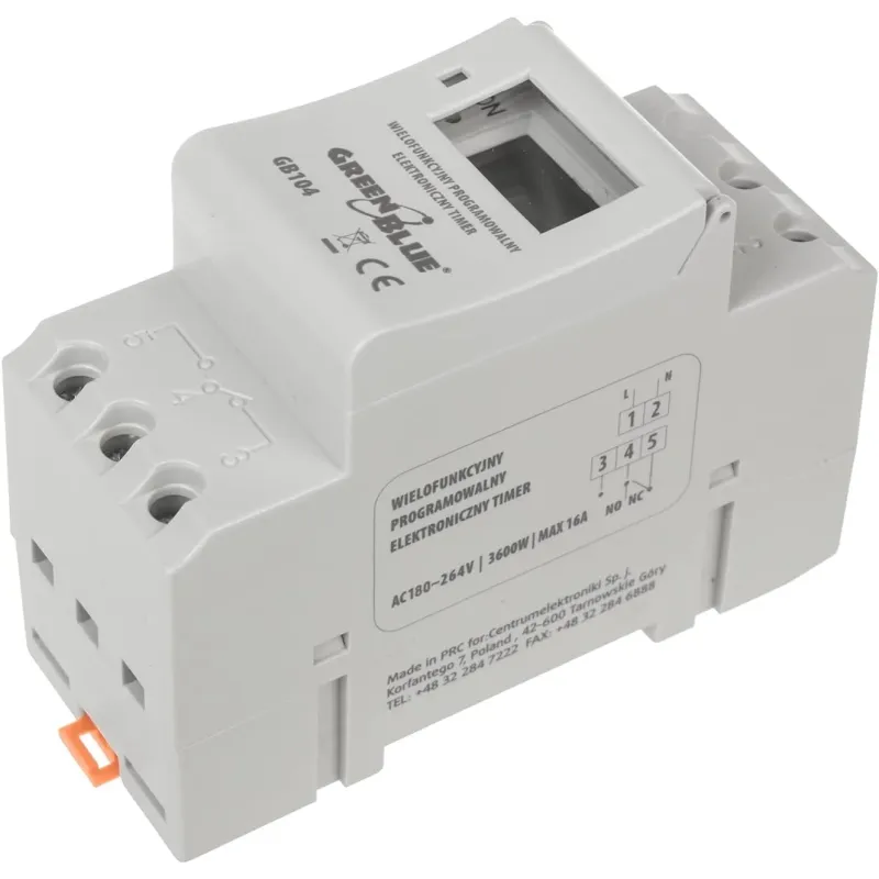 GreenBlue GB104 - Programador eléctrico Digital