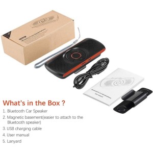 Altavoz manos libres Bluetooth T826 para teléfono