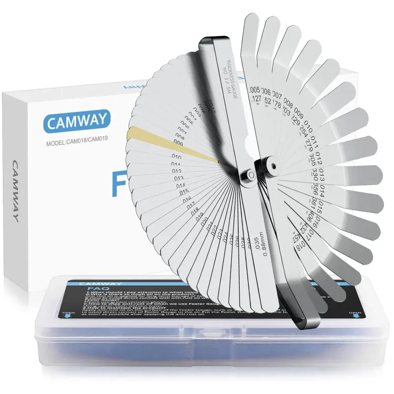 Juego de palpadores de acero inoxidable CAMWAY, 16