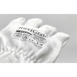 RuviGrab - Guante de Trabajo en Piel de Flor de Va