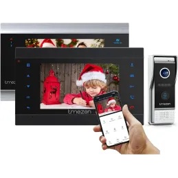 TMEZON Videoportero WiFi Sistema de intercomunicac