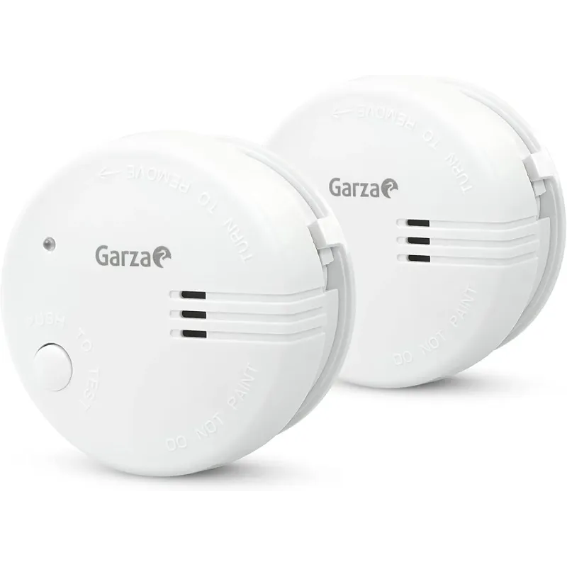 Garza - Pack de 2 Detectores de Humo Mini, Diseño